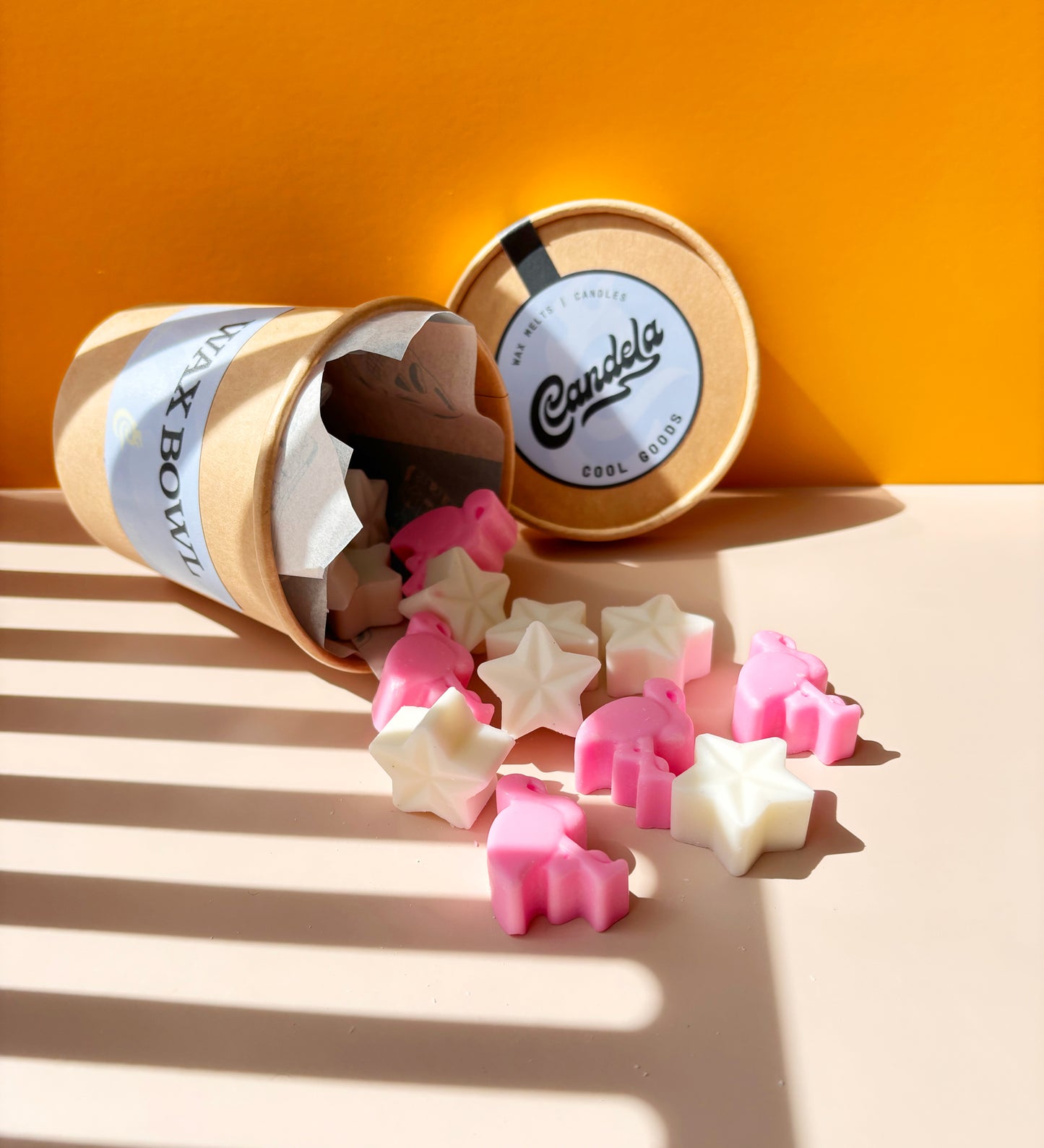 Wax Bowl Flamingos y Estrellas