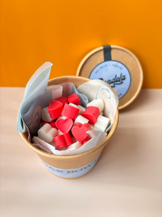 Wax Bowl Corazones