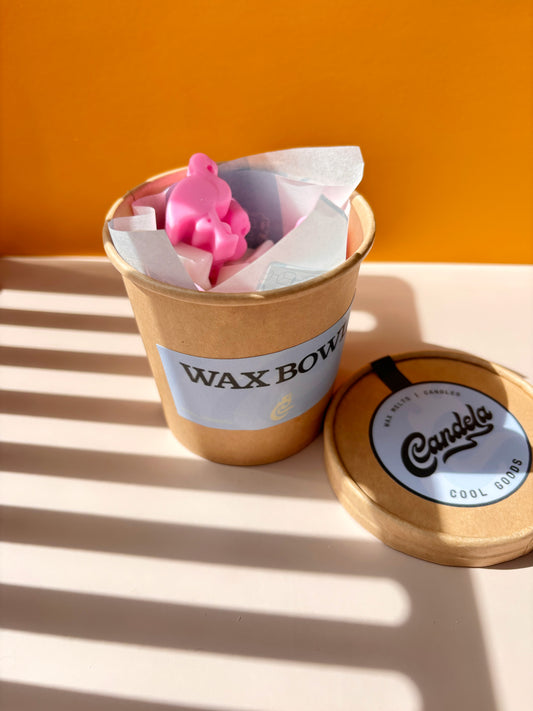 Wax Bowl Flamingos y Estrellas